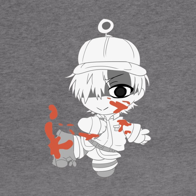 Chibi Cells at Work White Blood Cell by kelsmister